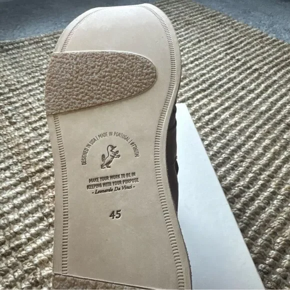 NIB Freeman Plat Quarter JoggerHuarache in Cognac